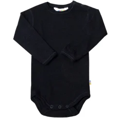 New Body med lange ærmer - Navy Uldbodyer|Bodystocking Langærmet