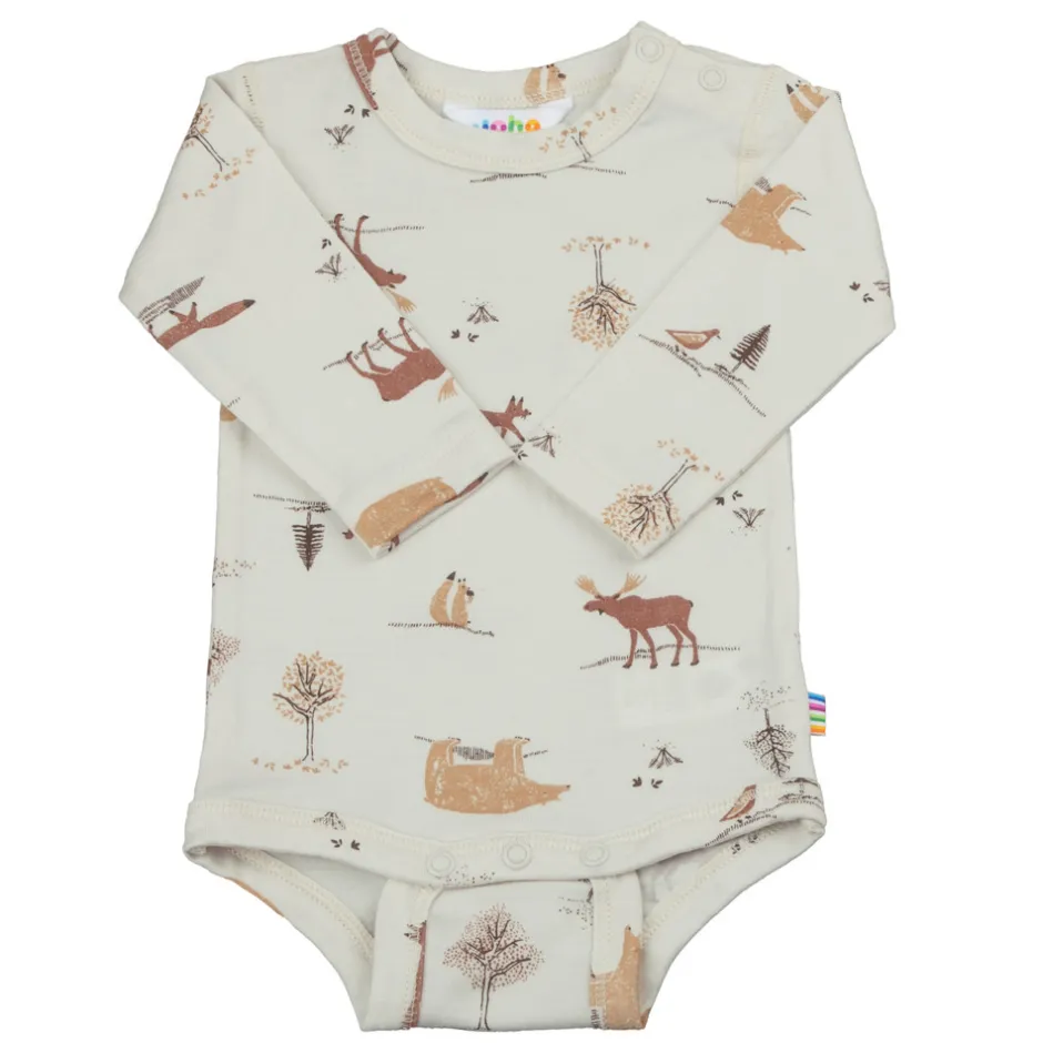 New Body m/lange ærmer - Light Beige Uldbodyer|Bodystocking Langærmet