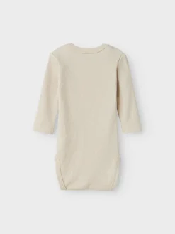 Body 5p ls solid rib - CHINA BLUE Multipack|Bodystocking Langærmet