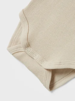 Body 5p ls solid rib - CHINA BLUE Multipack|Bodystocking Langærmet