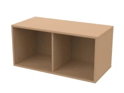 New Bogkasse, Roomie 72x34,5x34,5, Latte Børn Hylder