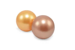 Best Bolde plast 2 i net kobber og beige Sansebolde