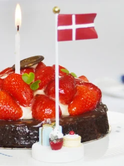 Outlet Bordflag, kager og pakke Børn Fødselsdagstoge