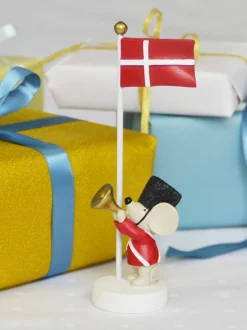 Outlet Bordflag, mus med trompet Børn Fødselsdagstoge