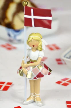 Best Bordpynt, flag med ballerina Børn Fødselsdagstoge