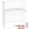 Outlet Boxspring bedside crib - Hvid Børn Side By Side Senge