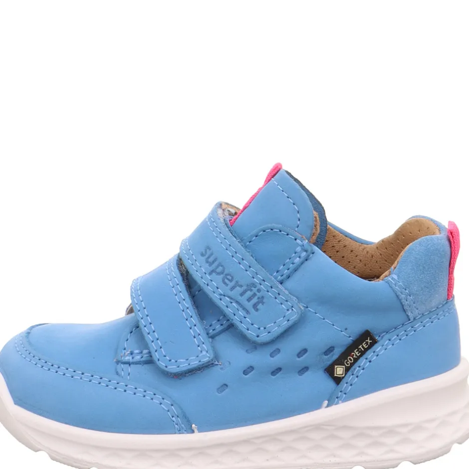 Online BREEZE - BLUEPINK Sneakers Med Velcro|Begyndersko