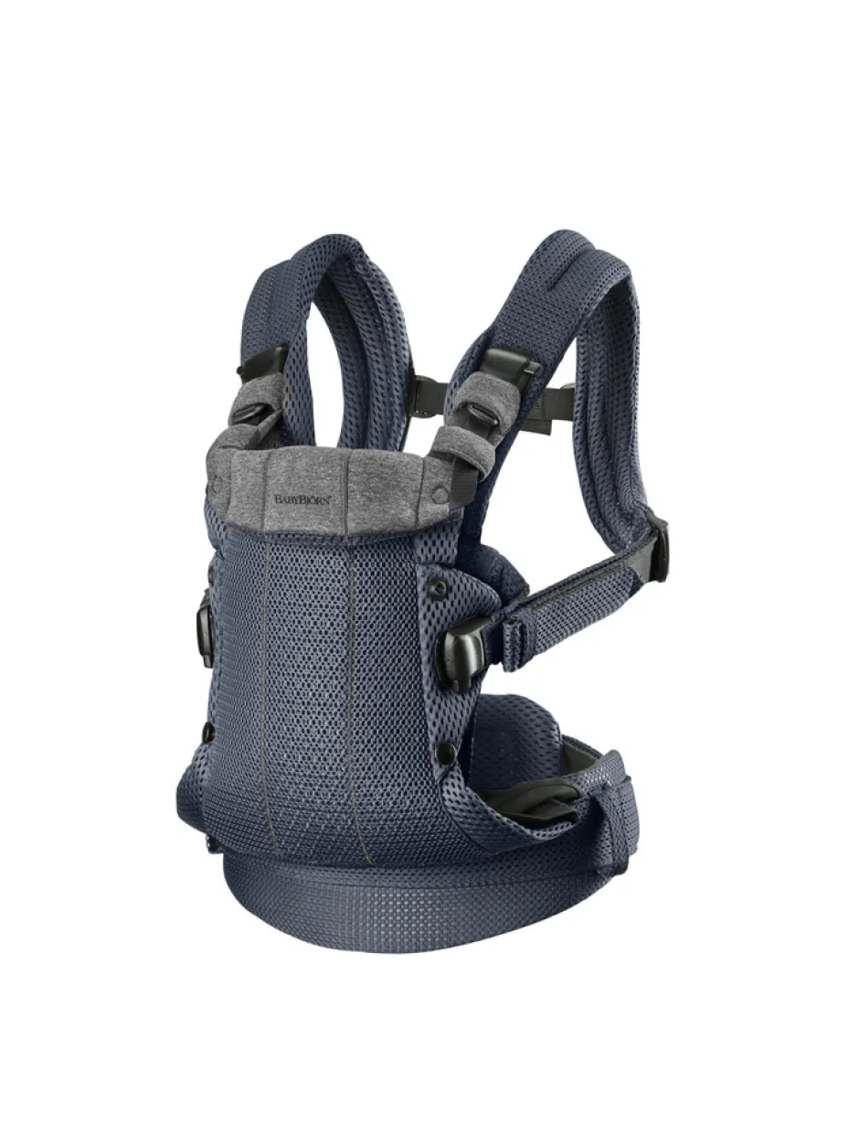 Best Bæresele Harmony - 3D-mesh, Antracitgrå Bæreseler & Vikler