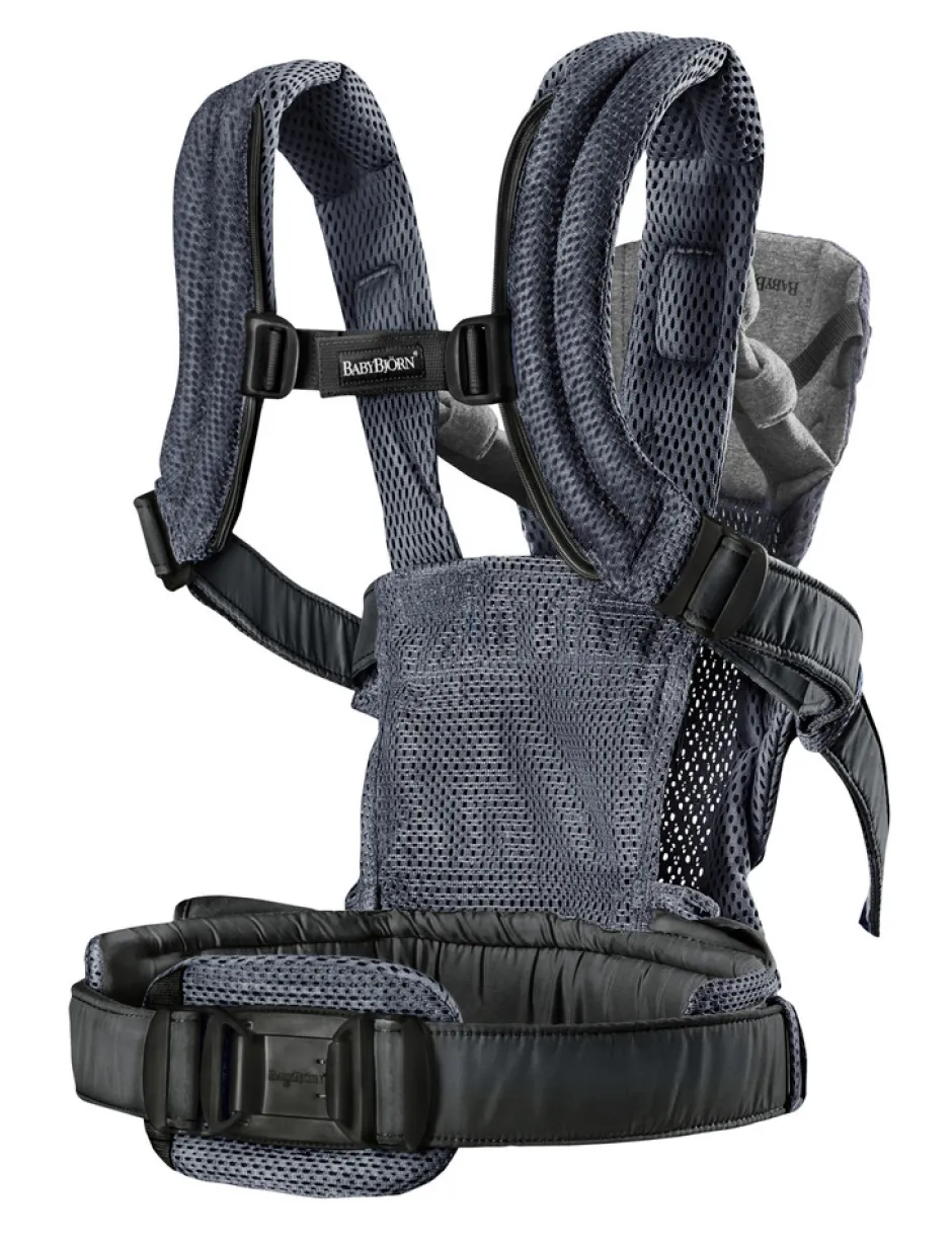 Best Bæresele Harmony - 3D-mesh, Antracitgrå Bæreseler & Vikler