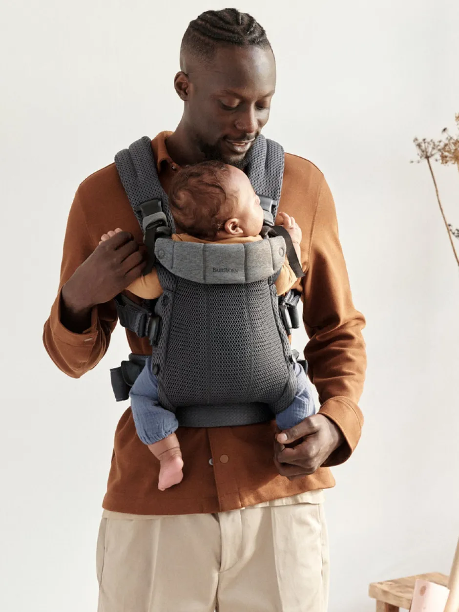 Best Bæresele Harmony - 3D-mesh, Antracitgrå Bæreseler & Vikler