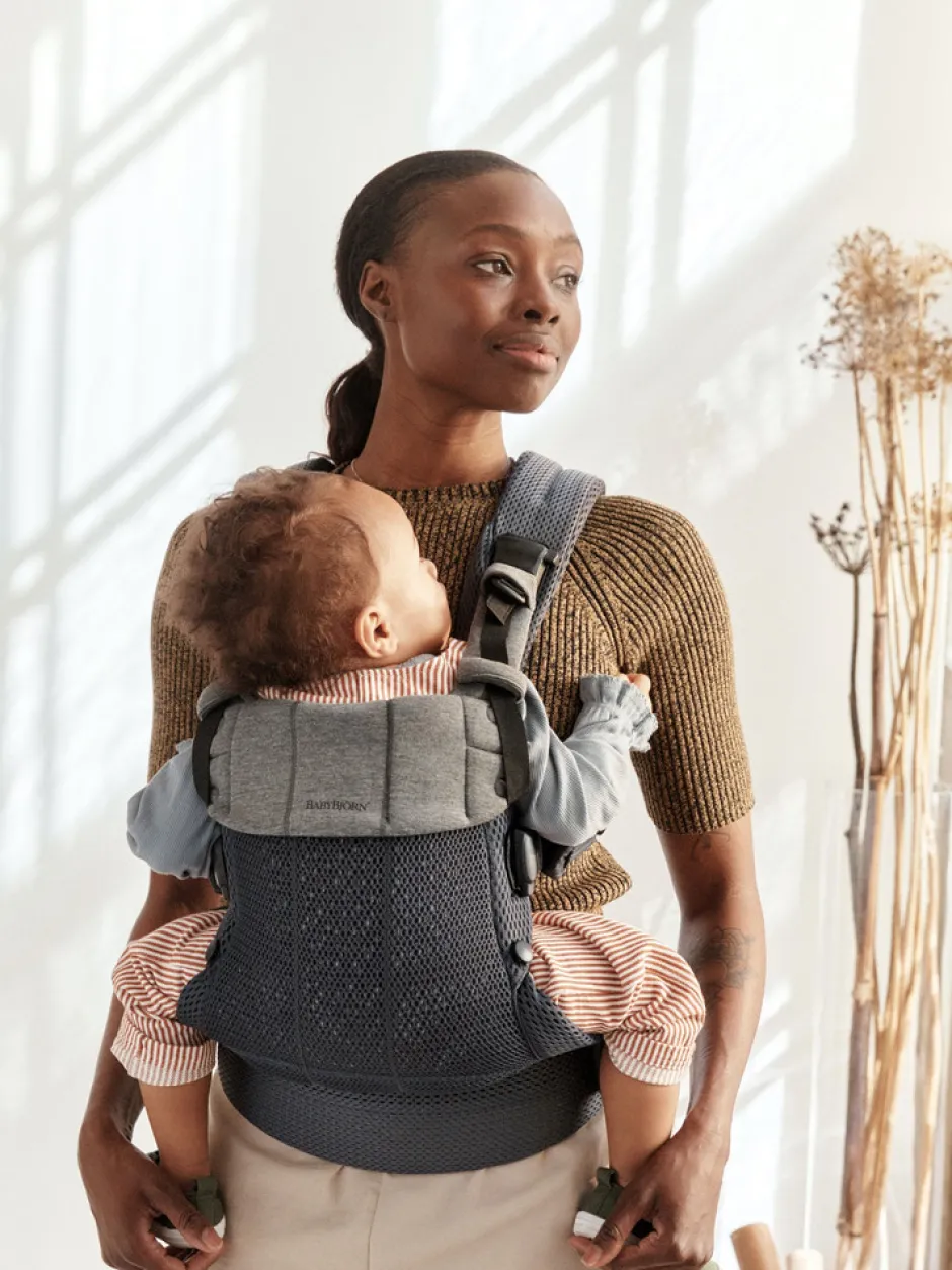 Best Bæresele Harmony - 3D-mesh, Antracitgrå Bæreseler & Vikler