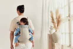 Online Bæresele Harmony - 3D-mesh, Cremefarvet Bæreseler & Vikler