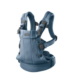 Clearance Bæresele Harmony - Vævet mélange, Blå Bæreseler & Vikler