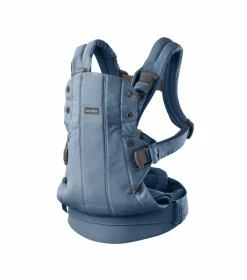 Clearance Bæresele Harmony - Vævet mélange, Blå Bæreseler & Vikler