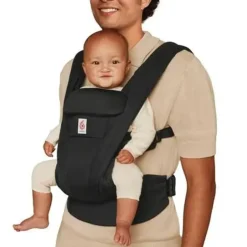 Outlet Bæresele, Omni Deluxe, Bomuld - Onyx Black Bæreseler & Vikler