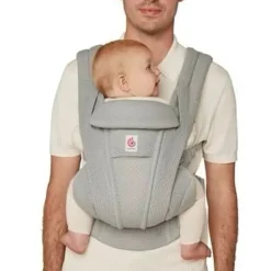 Sale Bæresele, Omni Deluxe, Mesh - Pearl Grey Bæreseler & Vikler