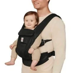 Outlet Bæresele, Omni Deluxe, Mesh - Onyx Black Bæreseler & Vikler