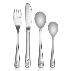 Sale Børnebestik I rustfrit stål, 4 stk. Bestik