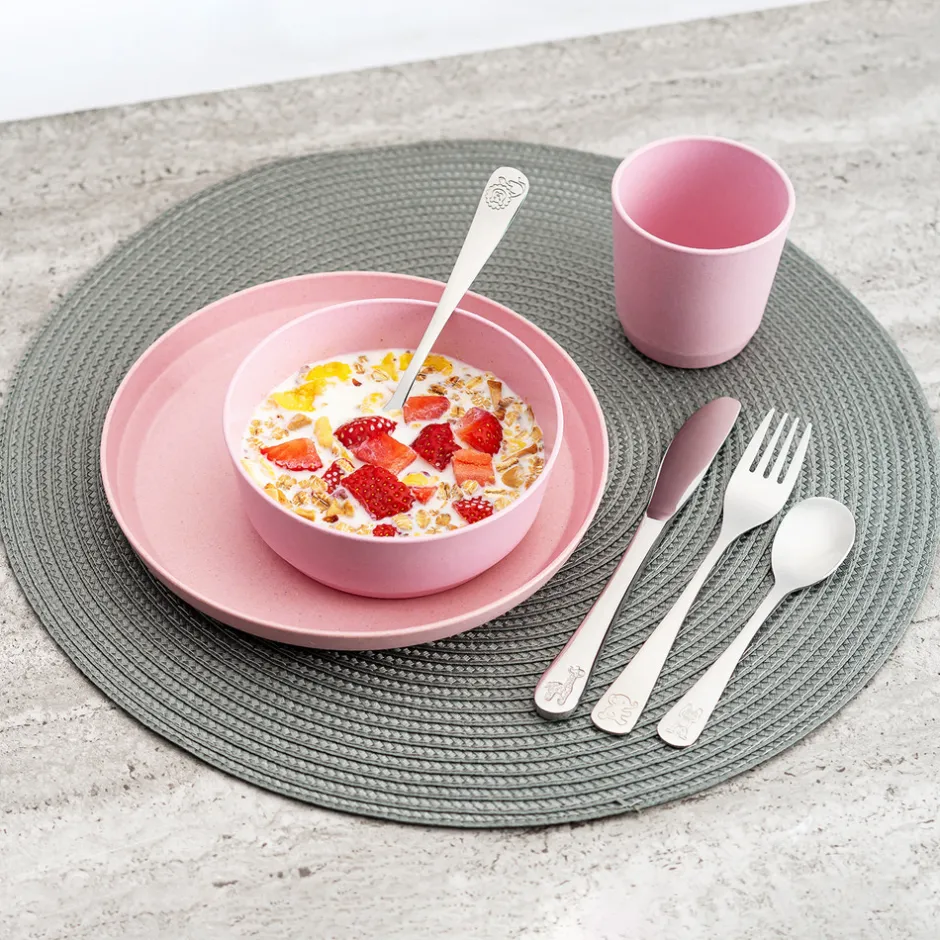 Sale Børnebestik I rustfrit stål, 4 stk. Bestik