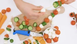 Børnekokkeknivsæt - grøn/blå Bestik