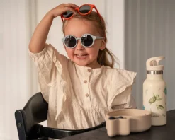 Hot Børnesolbriller i genbrugsplastik - Pearl blue Solbriller