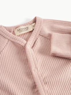 Best Bruno Langærmet Body - Faded rose Bodystocking Langærmet