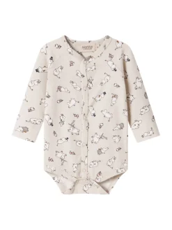 Discount Bruno Langærmet Body - Moomin Bodystocking Langærmet