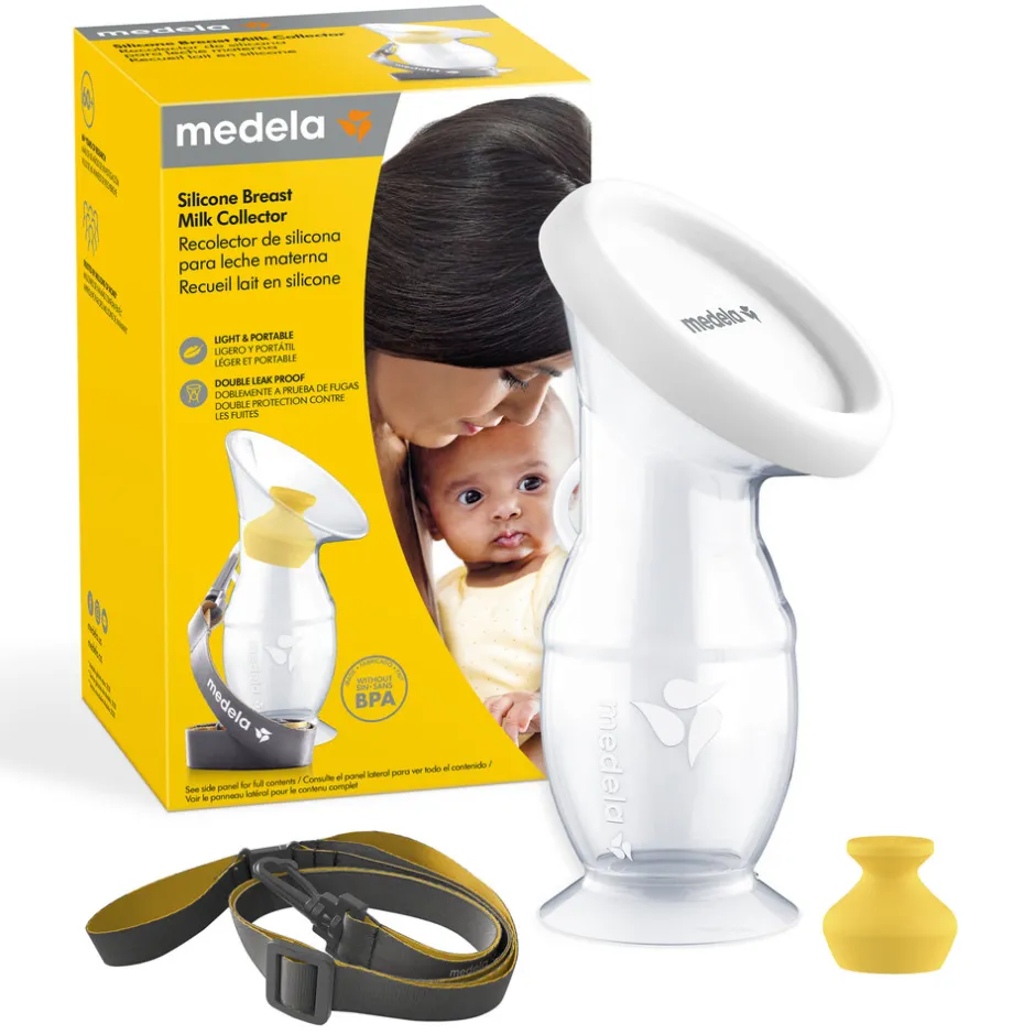 Outlet Brystmælksopsamler i silikone Brystpumper