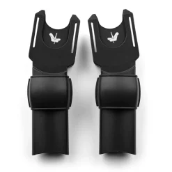 Outlet Fox/Kangaroo carseat adapters - BLACK Adaptere Til Vogne