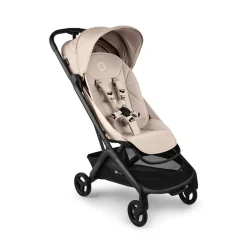 Outlet Butterfly 2 complete - Black/Desert Taupe Klapvogne Med Flade Sæder|Rejseklapvogne