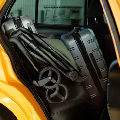 Hot Butterfly 2 complete -Black/Heritage Black Klapvogne Med Flade Sæder|Rejseklapvogne