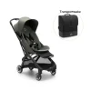 New Butterfly inkl. transporttaske - forest green Klapvogne Med Ergonomiske Sæder|Rejseklapvogne