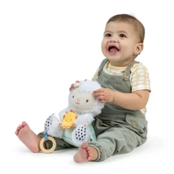 New Calm Springs Plys aktivitetslegetøj - fåret Sheppy Bamser