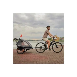 Hot Cama multivogn - grey graphite Cykelvogne