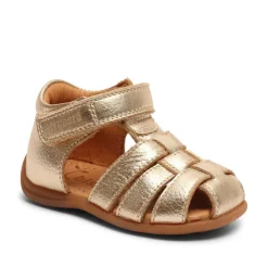 Best Carly - Platin Sandaler Med Lukket Tå|Begyndersandaler