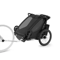 Best Chariot Sport 2 double - Black Cykelvogne