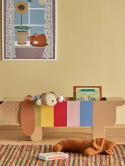 Best Charlie Bogkasse, Brun, MDF Børn Kasser