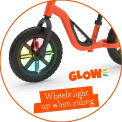 Outlet Charlie Glow balancecykel - Orange Løbecykler & Cykler