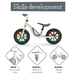 Online Charlie Glow balancecykel - Beige Løbecykler & Cykler