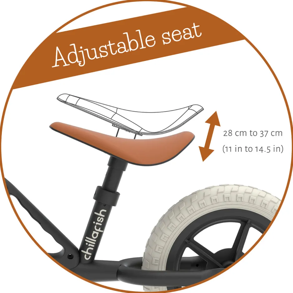 Charlie letvægts-balancecykel black Løbecykler & Cykler