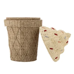 Discount Cillie Kurv m/Låg, Natur, Vandhyacint Børn Kurve