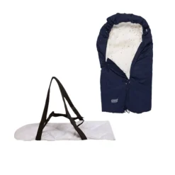 New Classic+ Mini - deep blue flying inkl. bæreplade Køreposer