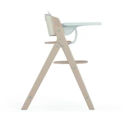 Clik&Fold 3in1 SET All Natural Dark - dark natural Børn Højstole Med Tilbehør
