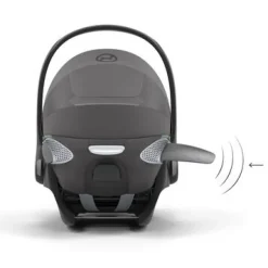 New Cloud T i-Size - sepia black Autostole 40-87 Cm (0-15 Mdr.)