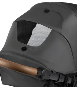 Cloudy mineral graphite Klapvogne Med Flade Sæder