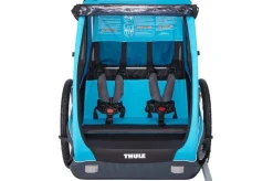 Best Coaster XT - blue Søskende/Tvillingevogne|Cykelvogne