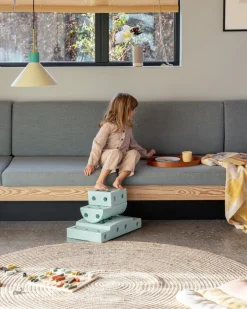 Sale Curiosity Set Ocean Mint / Forest Green Store Byggesæt|Tumlemøbler