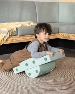 Sale Curiosity Set Ocean Mint / Forest Green Store Byggesæt|Tumlemøbler