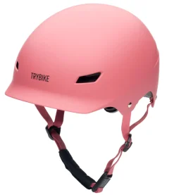 Online Cykelhjelm med retrolook - vintagerosa S/M Cykelhjelme & Tilbehør|Cykelstole & Hjelme