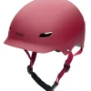 Discount Cykelhjelm med retrolook - vintagerød S/M Cykelhjelme & Tilbehør|Cykelstole & Hjelme